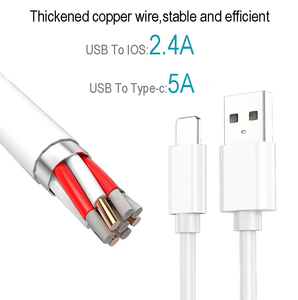 Câble de données <span class=keywords><strong>USB</strong></span> de charge rapide durable 2.4A - Câble de données en forme de L 2A pour téléphone 12/13 Apad <span class=keywords><strong>Mini</strong></span> <span class=keywords><strong>USB</strong></span> <span class=keywords><strong>vers</strong></span> câble de données L - Product Image 3