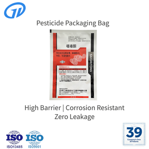 Sac d'emballage pour herbicide certifié ISO9001, résistant aux acides et aux alcalis, haute barrière, anti-UV, pour la protection des cultures agricoles et des produits chimiques - Product Image 1