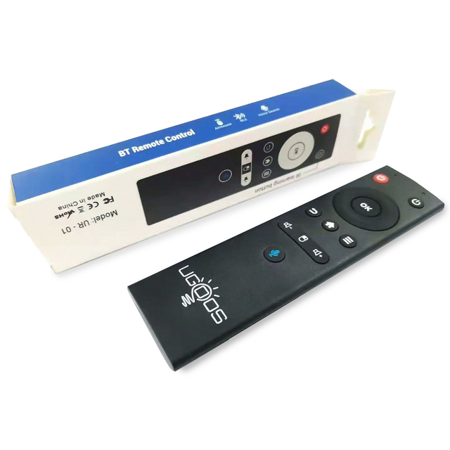 UGOOS UR01 BT Remote Control Smart Remote Air Mouse for UGOOS SK1 LITE, AM9 PRO, SK4 PRO, TOX3, TOX5 LITE Smart TV Box