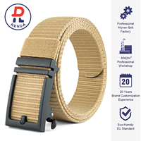 Ceinture tactique réglable OEM avec boucle métallique à dégagement rapide, ceinture en nylon robuste