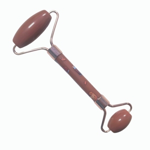 ลูกกลิ้งนวดหน้าเรซิ่นสีแดง อุปกรณ์เสริมความงามและเครื่องมือนวดหน้า - Product Image 3