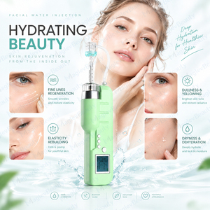 Appareil de micro-injection portatif pour booster la peau, avec réglage du vide et de la vitesse, modes automatique/semi-automatique, hydratation du visage, réduction des rides - Product Image 4