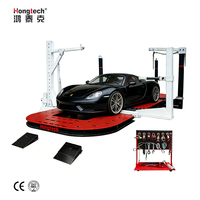 Tour de traction Hongtech HOT-M800 homologuée CE pour bancs de carrosserie automobile, équipement d'étirement de châssis automobile et équipement de traction de camions, capacité 10 tonnes