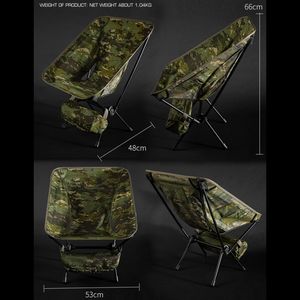 Wosport เก้าอี้แบบพกพาใหม่ติดตั้งง่ายเก้าอี้กลางแจ้งใช้งานได้จริงเก้าอี้ชายหาด - Product Image 2