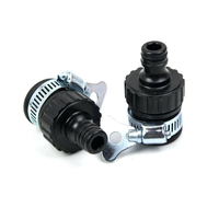 Adaptateur universel durable pour robinet d'eau, raccord de tuyau en plastique, connecteurs rapides, robinet, lavage de voiture, irrigation de jardin