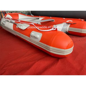 Bateaux de pêche sportifs gonflables en PVC de qualité marine 0,9/1,2 mm avec pagaies et pompe - Product Image 4