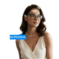 Gafas Inteligentes de Alta Definición con Pantalla Impulsada por IA, Cámara de 12MP para Tomar Fotos, Grabación de Video en Tiempo Real, Traducción, WiFi de 5GHz, IPX-5