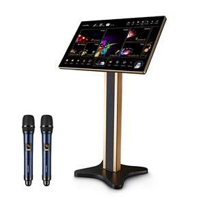 1TB KV-HT215 4in1 Machine 21.5 Inch Touch Screen Home KTV System Dual Wireless Microphones WiFiBluetooth OEM ODM KV-HT21 - Product Image 1