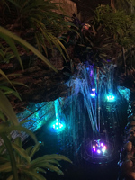 Mini fontaine d'eau solaire piscine étang cascade fontaine jardin décoration extérieur oiseau bain solaire alimenté fontaine eau flottante