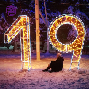 Christmas Letter <b>String</b> Lights LED Outdoor Waterproof for Festival - Product Image 2