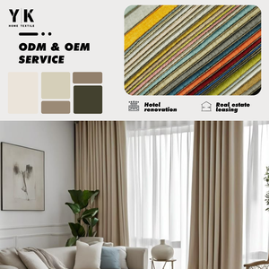 Phong Cách Châu Âu 100% Polyester Trắng Khách Sạn Rèm Trang Trí Tùy Chỉnh Khách Sạn Màn Rèm Cửa Cho Phòng Khách - Product Image 1