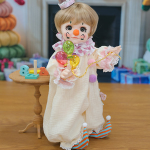 Yeezwood 18 pouces <span class=keywords><strong>Halloween</strong></span> cadeau Clown bébé poupée Reborn bébé poupées fille réaliste vinyle Silicone bébé fille Reborn poupée - Product Image 2