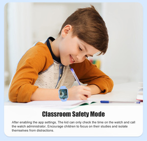 Bán Hot New Đồng hồ thông minh ai Robot trẻ em điện thoại đa ngôn ngữ Dual camera 5MP + 2MP kích thước nhỏ 900mAh pin 4 gam cuộc gọi video GPS Wifi - Product Image 4