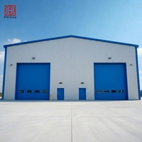 Entrepôt en structure légère en acier de qualité ZTSS, préfabriqué, isolé, certifié ASTM, à prix réduit, pour la construction de bâtiments religieux (soudage et pliage)
