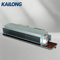 Chine Fabricants Système de refroidissement 7kw Electro Valvula Para Moteur à courant continu Type canalisé Unités de bobine de ventilateur dissimulées par hydronique