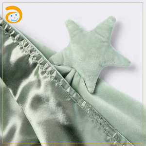 Manta de Seguridad Suave de Felpa para Bebés con Juguete de Luna/Estrella, Manta Reconfortante para Recién Nacidos - Product Image 5