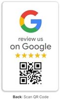 Tarjeta de marketing esencial para pequeñas empresas Impresión personalizada Google Review Tap Card Código QR NFC para oficinas Ferias comerciales Cabinas de proveedores