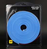 LED fleksibel lampu Neon silikon murni Strip 6*12 / 8*16 papan iklan Strip cahaya lembut tegangan rendah untuk penggunaan luar ruangan