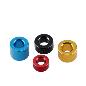 ปลอกอลูมิเนียมแบบไม่มีเกลียว10มม. M8 M6 M5 M3 M2สีดำหลากสี - Product Image 1