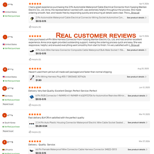 ขั้วต่อกันน้ำ 12 พิน แบบตัวผู้ รุ่น 7283-8551-30 ขนาด 1.5 มม. ซีรีส์ 10A AC ชุดประกอบสาย<span class=keywords><strong>ไฟ</strong></span><span class=keywords><strong>ไฟ</strong></span><span class=keywords><strong>หน้า</strong></span><span class=keywords><strong>รถยนต์</strong></span> สำหรับ<span class=keywords><strong>รถยนต์</strong></span>มาสด้า - Product Image 5