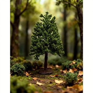Modelos a Escala de Pinos de Plástico para Manualidades, Mejora tu Paisaje con Materiales para Modelismo - Product Image 2