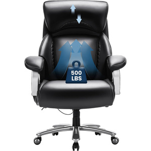 Nuevo Diseño, Silla Gamer Bosniana de Respaldo Alto, Cómoda, Moderna <span class=keywords><strong>y</strong></span> Lujosa, de PU Negro, Ajustable, Ergonómica, Marrón, con Ruedas - Product Image 1