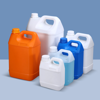 Bouteilles vides en plastique de luxe, vente en gros, 1 gallon, 2 gallons, 5 gallons