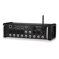 XR12 Mixeur audio numérique professionnel de haute qualité à 12 canaux d'entrée XLR, sortie stéréo, portable/montable en rack pour iPad Android