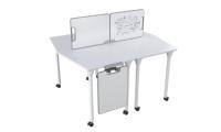 Tableau blanc portable tableau d'écriture d'enseignement interactif de classe intelligente 52x38cm tableau suspendu