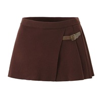Ensemble pull décontracté pour femme, très populaire, mode automne, couleur unie élégante, 100% polyester, anti-plis