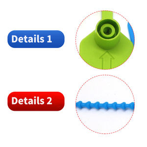 Precio de sello de plástico BCP501, sello de plástico a prueba de manipulaciones, sello de plástico para extintor de incendios - Product Image 2