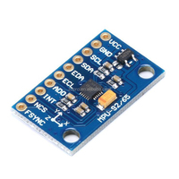 MPU-9250 GY-9250 modul Sensor magnetik sikap 9-sumbu dengan akselerator + Gyro + Magnetometer SPI/IIC kompatibel