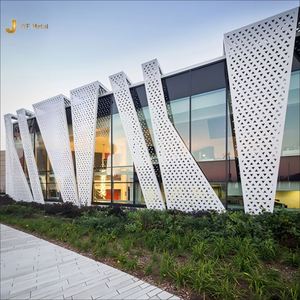 EX210 Revestimiento de Acero Inoxidable para Muros Cortina, Material Artístico Personalizable, para Hoteles y Centros Comerciales, Moderno, Multifuncional, Corte Láser - Product Image 4