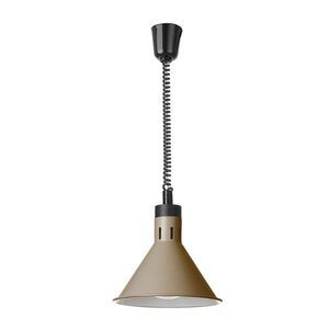 Lampe chauffante conique beige HENDI 230V/250W 275x(H)250mm – Équipement de chauffage et de maintien au chaud - Product Image 1