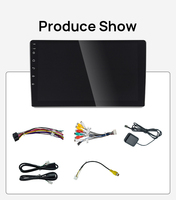 Autoradio Android 9 pouces 10 pouces 2 DIN, GPS, lecteur audio FM, processeur de signal numérique, écran tactile, navigation
