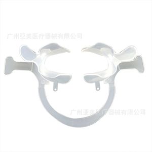 High-Temperature Sterilizable C-Type <b>Mouth</b> <b>Opener</b> Handle New Milky White PP Intraoral Support Manual Dental Materials Wholesale - Product Image 1