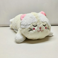 Mignon animal couché jouets en peluche pesé panda chat chien lait vache poulet différents beaux animaux