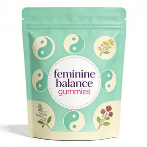 Gomitas para el Equilibrio Femenino con Bacillus Coagulans, Formulaciones Personalizadas, Fabricación de Marca Privada, OEM, COA, GMP, ISO, Certificación Orgánica - Product Image 2