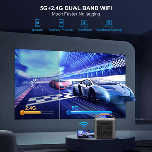 HTP H89 LED Smart <b>Android</b> 9.0 1080P Portable Mini Home Video <b>Projector</b> With Built-in Speakers H89 <b>Projectors</b> for Schools Portabl - Product Image 5
