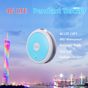 Pingente de rastreamento GPS 2G/4G para crianças Idosos Mini GPS Rastreador de localização pessoal Alarme Relógio falando Botão SOS à prova d'água chamando - Product Image 4