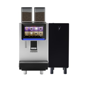 เครื่องชงกาแฟ F2-H รุ่นที่ดีที่สุด เครื่องชงเอสเพรสโซ่อัตโนมัติเต็มรูปแบบ พร้อมช่องใส่เมล็ดกาแฟสองช่อง สำหรับร้านกาแฟบูติกและบาร์ เครื่องชงกาแฟเชิงพาณิชย์ - Product Image 2
