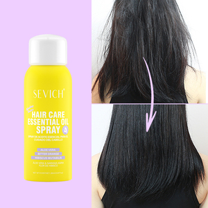 Aceite orgánico de Romero Batana Protector de calor Brillo Hidratante profundo Anti Frizz 80ml Spray alisador de cabello - Product Image 1