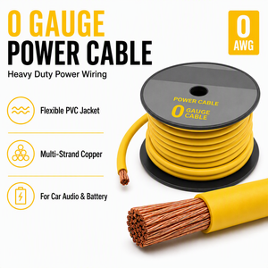 Câble <span class=keywords><strong>électrique</strong></span> pour autoradio en cuivre OFC 100% <span class=keywords><strong>de</strong></span> fabrication chinoise, <span class=keywords><strong>calibre</strong></span> 024810, en rouleau - Product Image 5