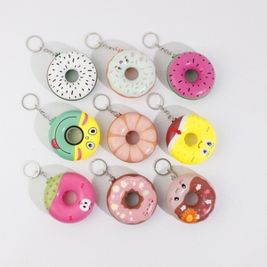 Làm dịu hoa oải hương thơm Squishy Donut Keychain PU bọt cảm giác ủng hộ đám cưới & bé tắm quà tặng cho bé trai & bé gái - Product Image 4