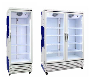 Nuevo Enfriador de Bebidas <span class=keywords><strong>LG</strong></span>-980 F con Doble Puerta de Vidrio, <span class=keywords><strong>Refrigerador</strong></span> Exhibidor de Bebidas para Supermercados y Hoteles - Product Image 5