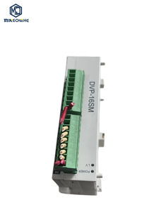 Module PLC DVP16SM11N, module de contrôle industriel, contrôleur logique programmable, module de contrôle d'automatisation, module d'entrée/sortie numérique - Product Image 1