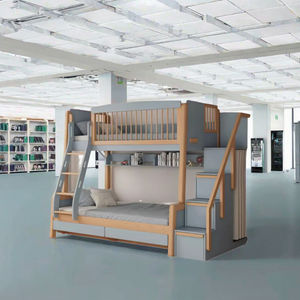 Горячая распродажа: Прочная двухъярусная кровать для детей, мебель для детской спальни - Product Image 4