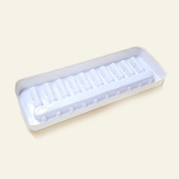Plateau alvéolé floqué pour bouteilles, plateau alvéolé avec logo pour produits médicaux, insert floqué en PET pour usage médical