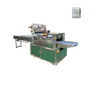 <b>Biscuit</b> Flow Wrapper Flow Wrap <b>Machine</b> for Candy Packing Flow Pack Pillow Packing <b>Machine</b> - Product Image 1