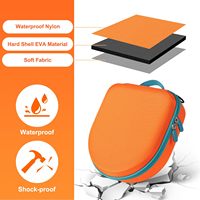 Casing perjalanan keras kompatibel dengan Yoto Mini anak-anak pemutar musik Audio & tas pembawa headphone